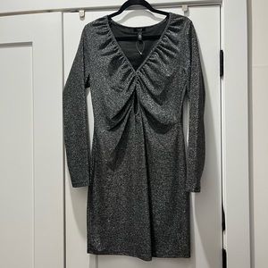bloomingdales aqua dress